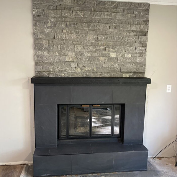 Millwood Pines Juna Floating Fireplace Shelf Mantel & Reviews Wayfair